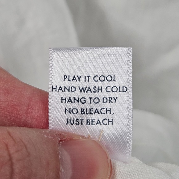 Kenny Flowers Shirt Mens 3XL White 100% Linen Short Sleeve Button Down Pocket - Picture 9 of 10